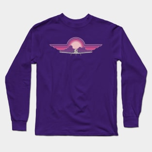 Piper Warrior Sunrise Wings Long Sleeve T-Shirt